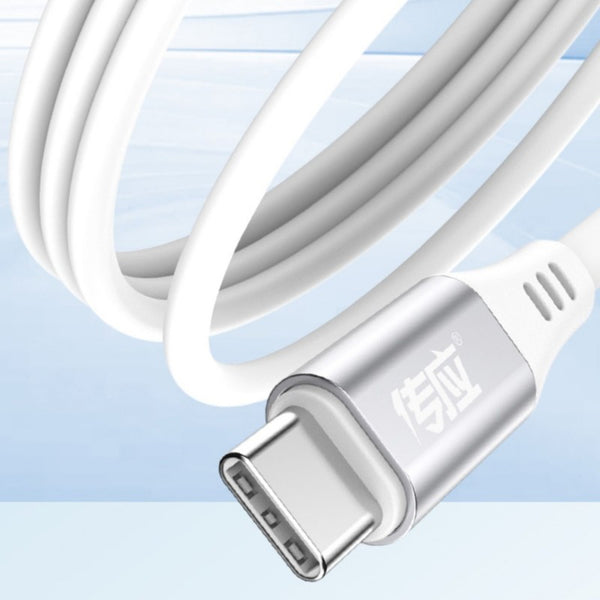 Magnetic Auto-Retractable Dual-C Fast Charging Cable