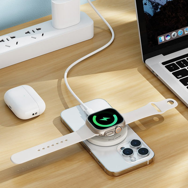 3-in-1 Magnetic Wireless Charging Bracelet Stand