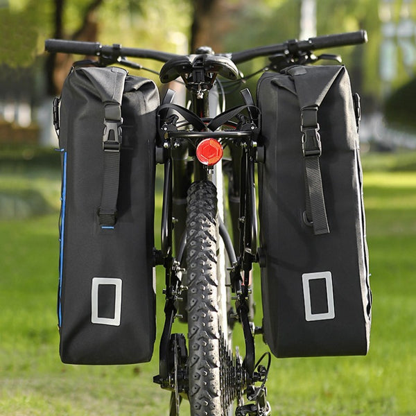 Waterproof Expandable Pannier Bag For Bicycle Rear Seat