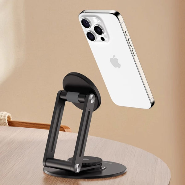 Alloy Magnetic Adsorption Rotating Folding Multi-angle Phone Stand