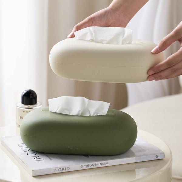 Creamy Soft and Rounded Tissue Box