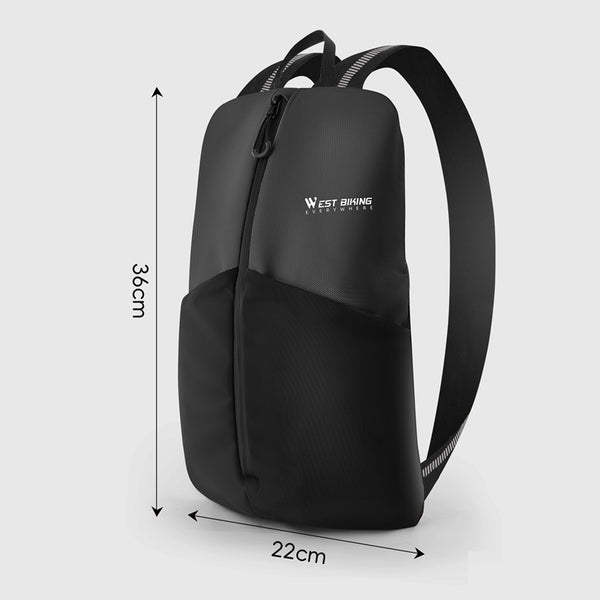 Road Cycling Backpack Portable Hiking Travel Shoulder Bag