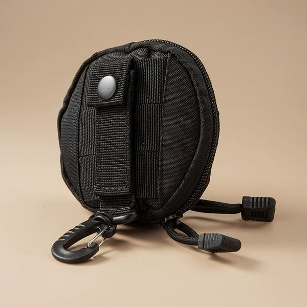 Canvas Bluetooth Earbud Pouch: Mini Key & Steel Pouch