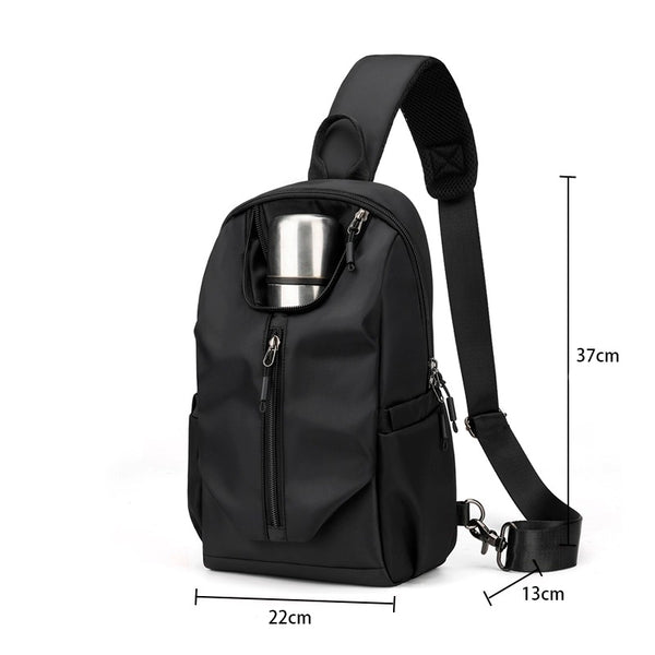 Waterproof Large Capacity Water Bottle Sling Bag