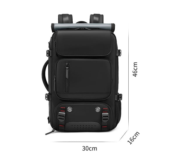 Large Capacity Outdoor Backpack: Stylish Hiking & Sports Rucksack for Short Trips