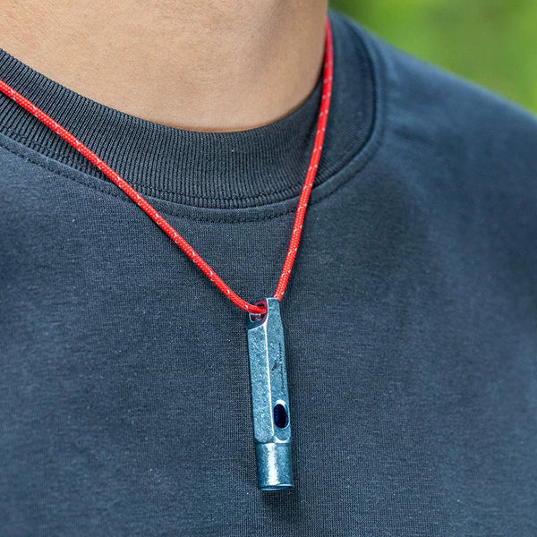 Pure Titanium Survival Whistle – Ultra-Loud Lifesaver!
