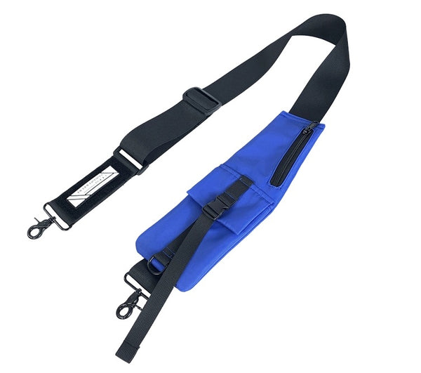 Phone-Pocket Crossbody Strap: Trendy Wide Backpack Belt
