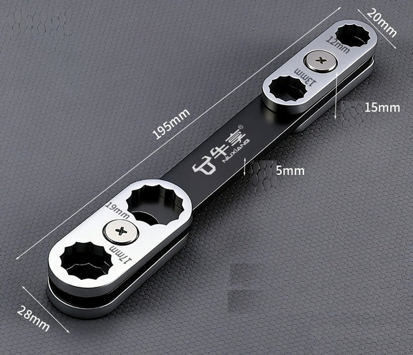 360° Rotating 8-in-1 Universal Wrench Tool