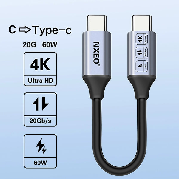 USB to Type-C 3.2 Gen2 Cable: Up to 20Gbps Speed Blaster