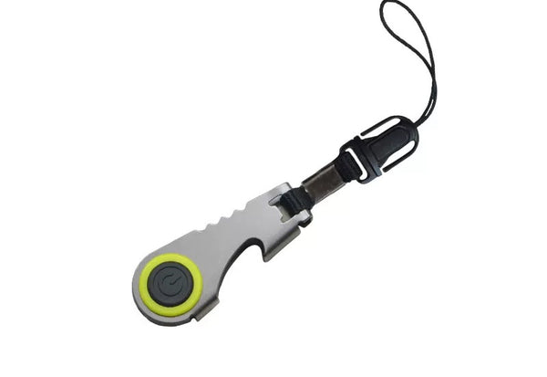 Mini Zipper Express Opener Multi Tool with Screwdriver Keychain
