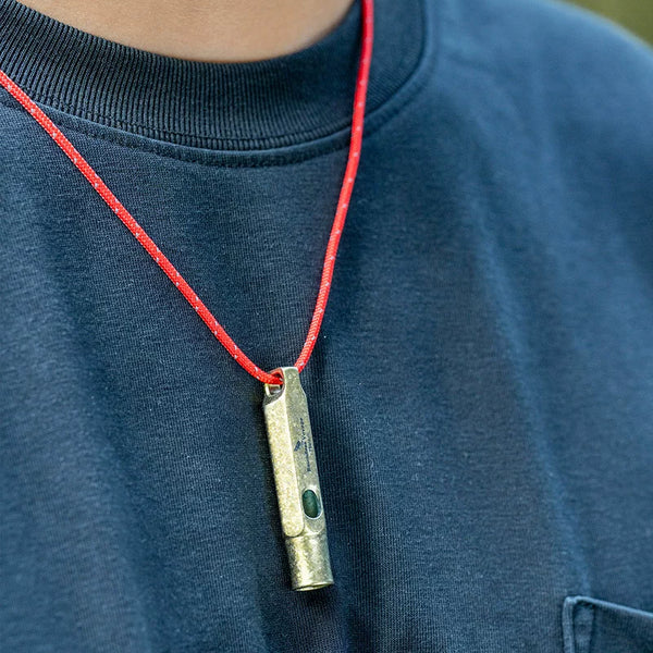 Pure Titanium Survival Whistle – Ultra-Loud Lifesaver!
