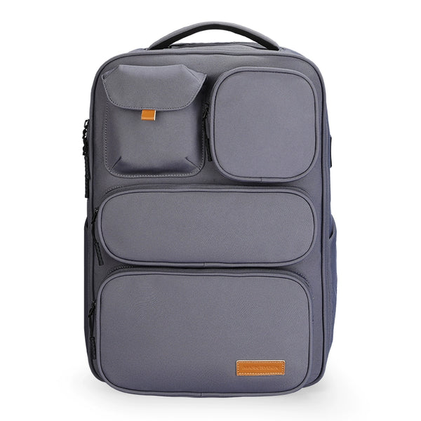Large Capacity Travel Backpack: Stylish Laptop & College Bookbag