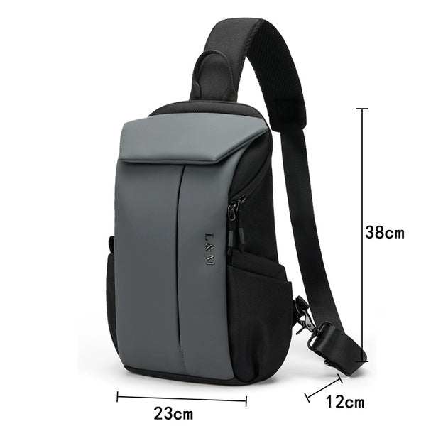 Waterproof Techwear Crossbody Messenger Bag