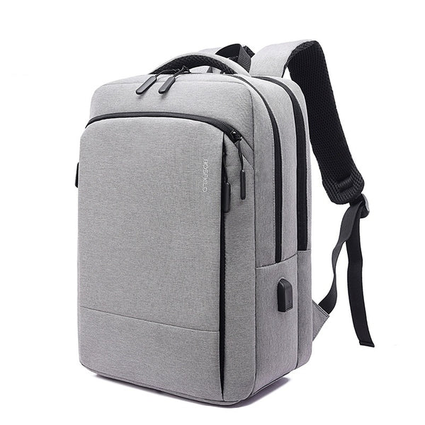 Large Oxford Backpack: Water-Resistant Laptop & Travel Bag