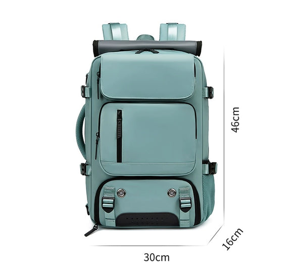 Large Capacity Outdoor Backpack: Stylish Hiking & Sports Rucksack for Short Trips
