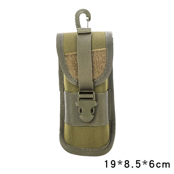 Outdoor Hiking Cycling Glasses Storage Belt Pouch Sunglasses Holder