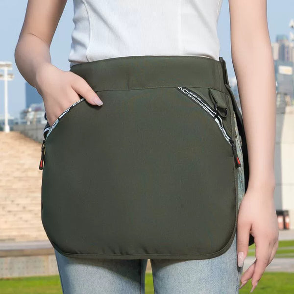 Versatile Outdoor Multi-Pocket Waist Pack: Adventure-Ready Apron for Travel, Runs & Stalls