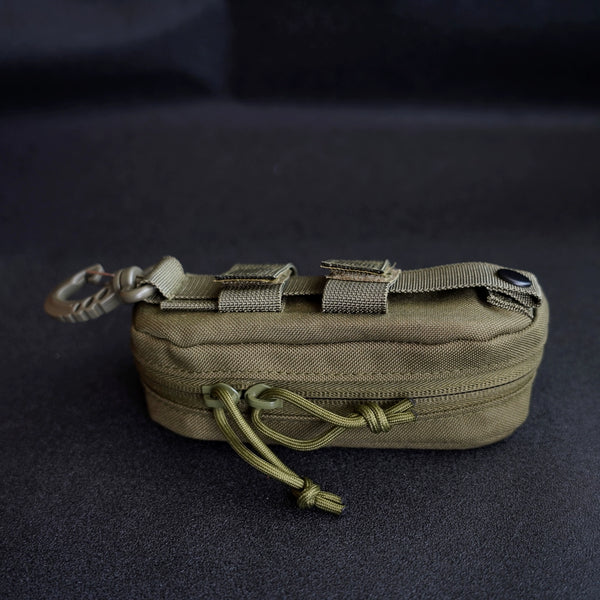 Clip-On Glasses Case: Tough Portable Sun Tactical Eyewear Bag