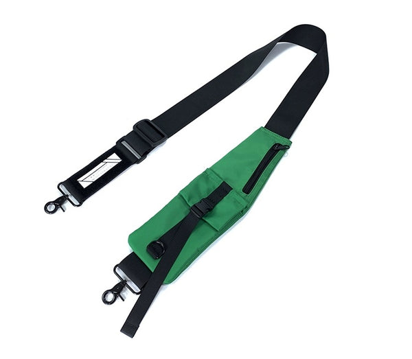 Phone-Pocket Crossbody Strap: Trendy Wide Backpack Belt