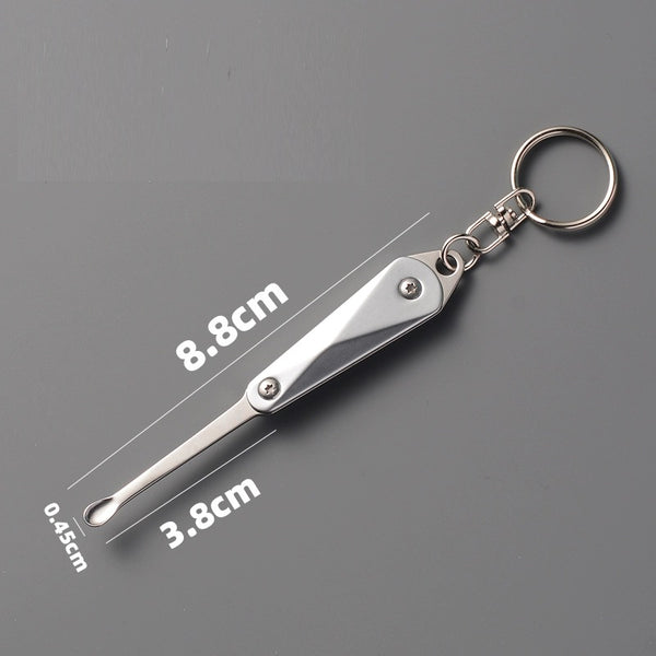 Ear Pick Keychain: Premium Ear-Cleaning Spoon Tool
