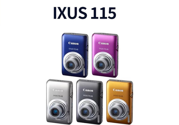 Canon IXUS Retro CCD Camera Collection: 130/210/105/50/220/860/115/95/300 Pre-owned Vintage Pocket Gems!