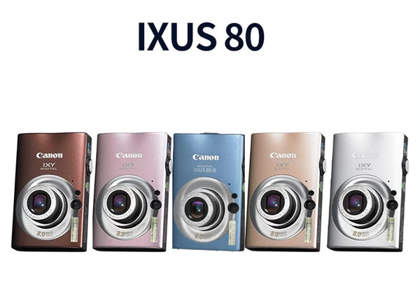 Canon IXUS Retro CCD Camera Collection: 130/210/105/50/220/860/115/95/300 Pre-owned Vintage Pocket Gems!