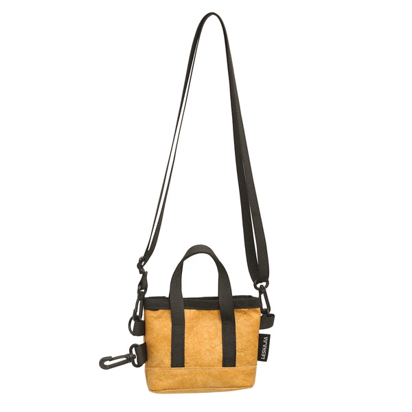 Stylish Kraft Leather Crossbody Bag: Men’s Sporty Handbag