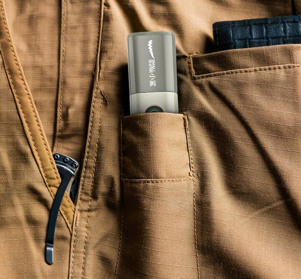 1200mAh Ultra-Bright Mini LED Flashlight – Portable Rechargeable Camping Power