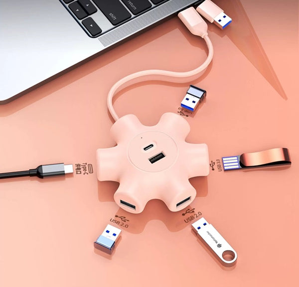 Ultimate 7-in-1 USB-C Dock: Expand, Connect, & Power Up