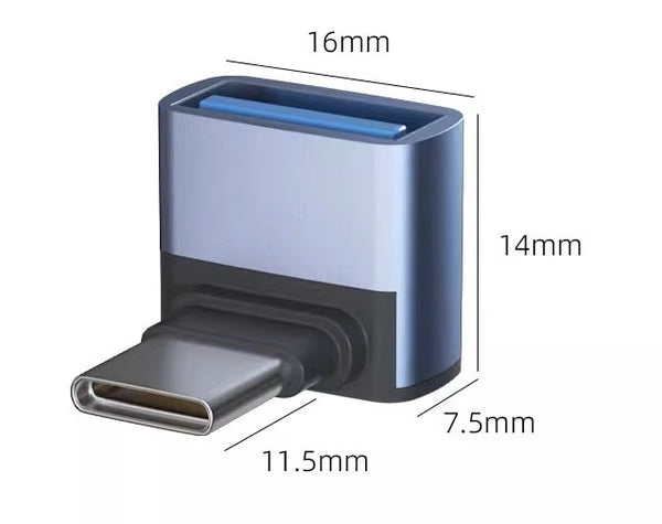 Type-C to USB Adapter: Phone & Flash Drive Connector
