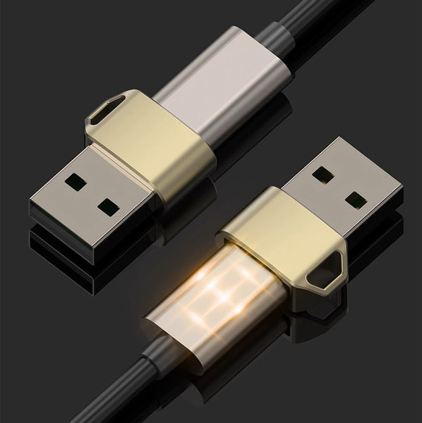 10Gbps Female Type-C to Male USB Adapter: PD Fast-Charge Magic Link