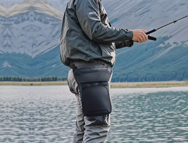 Ride-Thigh Sling Bag: Moto/Cycling Hip Pack Adventure