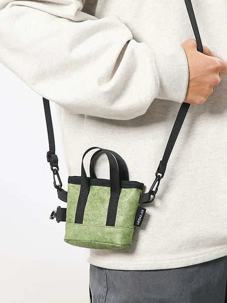 Stylish Kraft Leather Crossbody Bag: Men’s Sporty Handbag