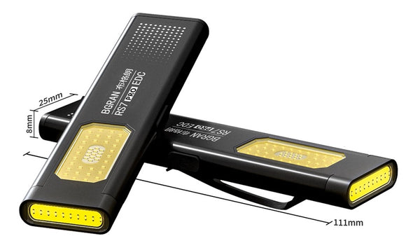 Pocket Slim Rechargeable Torch: Ultra-Bright Work Light, Long Beam