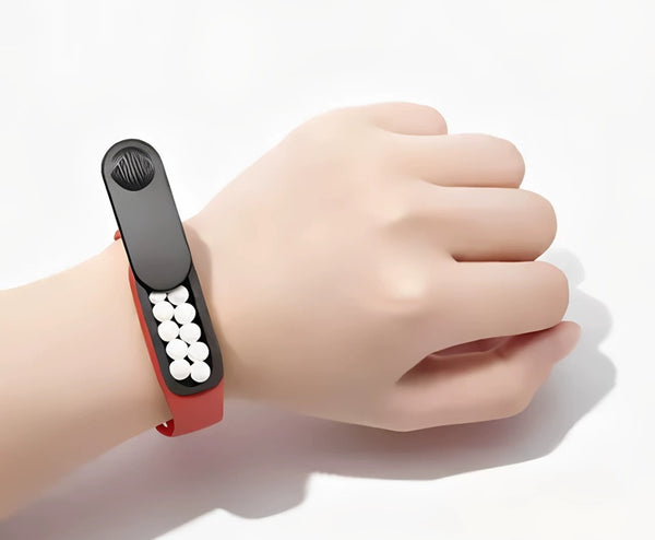 Wearable Wristband Pill Pod: Ultra-Mini, Lightproof & Moisture-Proof Security