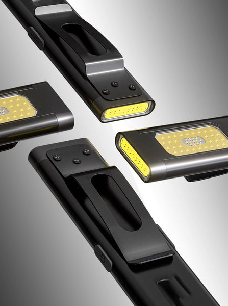 Pocket Slim Rechargeable Torch: Ultra-Bright Work Light, Long Beam