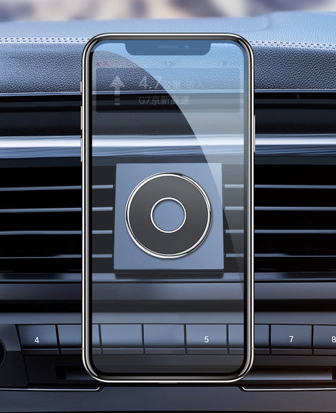 Magnetic Grip Car Mount: Strong Suction, Dash/Wheel Phone Holder
