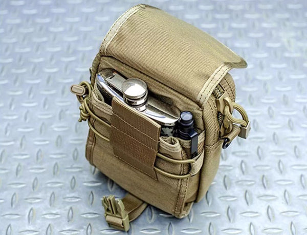 Tactical Multi-Function Mini Waist Pack: Phone, Sling, Shoulder Adventure Bag