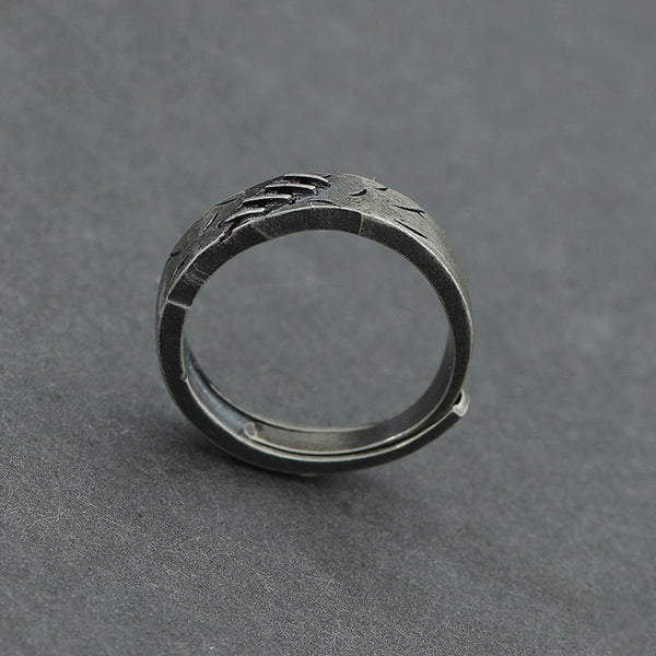 Scar Ring: Trendy Open Couple’s Index Finger Pair
