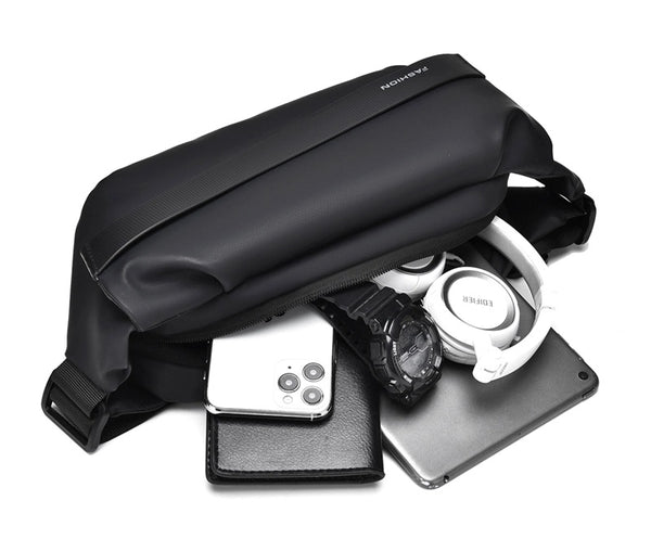 Men's Waterproof Lightweight Sling Bag - Stylish Durable Crossbody for Travel & Daily Use