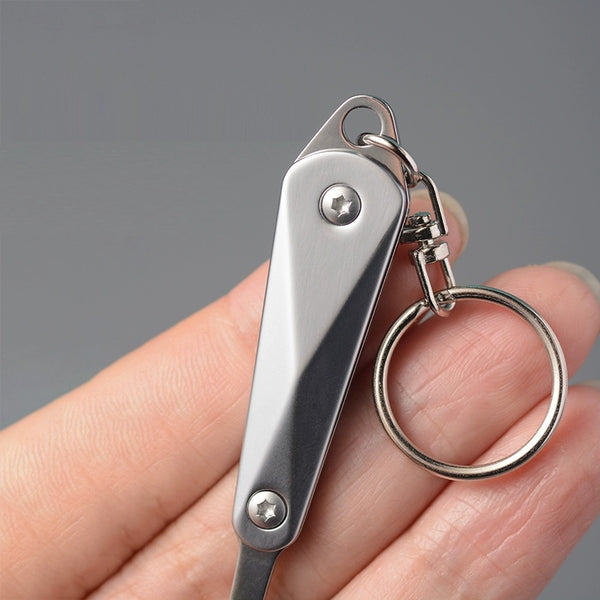 Ear Pick Keychain: Premium Ear-Cleaning Spoon Tool