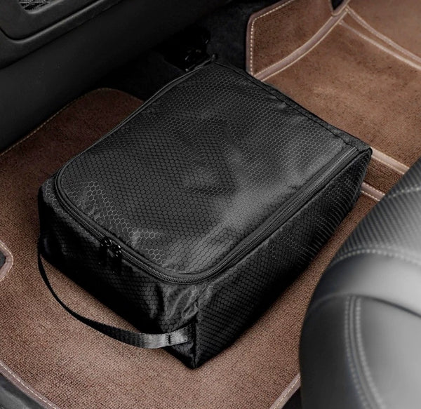 Car Shoe Organizer Bag - Waterproof Breathable Sneaker Storage for Travel