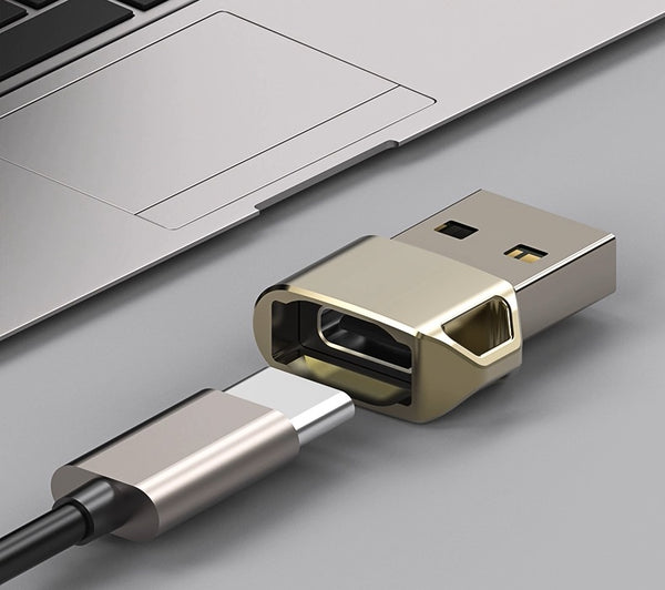10Gbps Female Type-C to Male USB 3.0 Adapter: PD Fast-Charge Magic Link