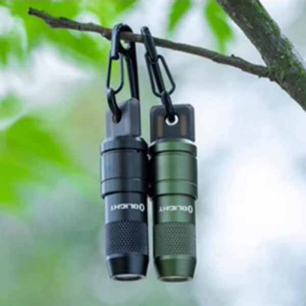 Mini USB Rechargeable Keychain Flashlight