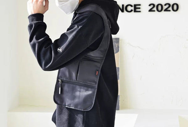 Stealth Gear Activated! Tactical Underarm Concealed Anti-Theft Shoulder Bag for Travel, Cycling & Phone Storage
