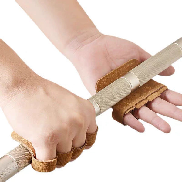 Pull-Up Grip Gloves: Trendy 4-Finger Fitness Aid