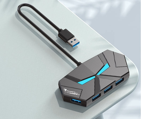 Super Cool USB3.0 HUB: 4/7-Port Fast-Charge Desktop Magic Dock