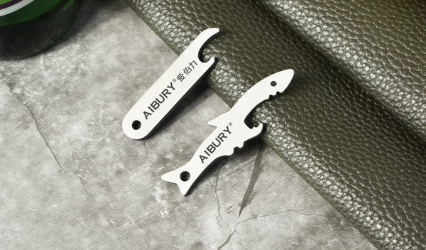 Pure Titanium Beer Bottle Opener – Ultra-Light Alloy Essential