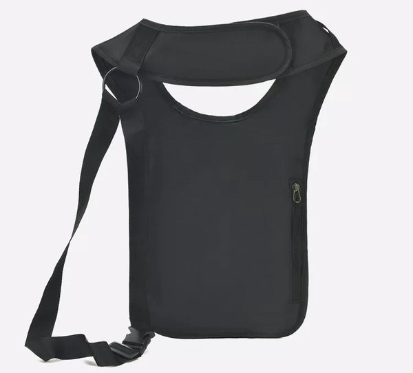 Stealth Gear Activated! Tactical Underarm Concealed Anti-Theft Shoulder Bag for Travel, Cycling & Phone Storage