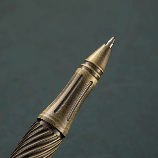 Tungsten Brass Bolt Pen: Retro Tactical EDC Masterpiece